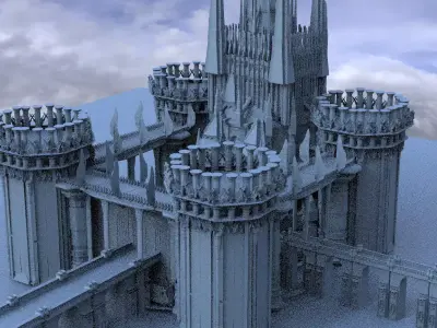 Magna Carter Fortress 1  3D model