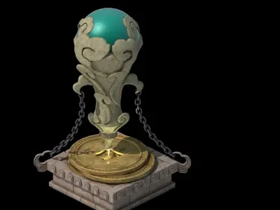 Money - Crystal Hammer 01 3D model