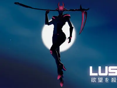 LOW POLY CYBORG - LUST - 7 DEADLY SINS Low-poly 3D model