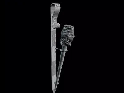 Torch Model 3D model