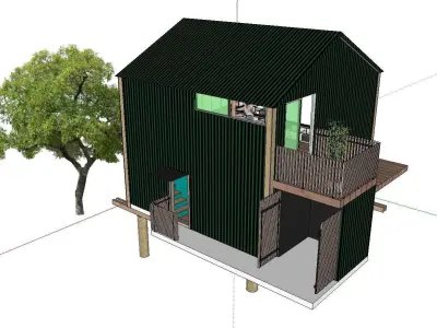 Creative Design-Holiday Cabin-034 3D model