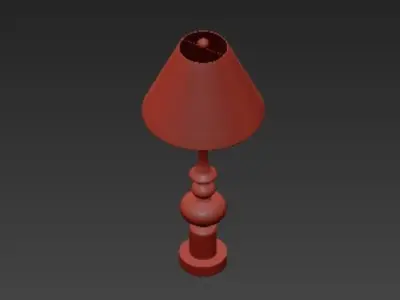Currey Company Lighting Farrington Table Lamp 3D model
