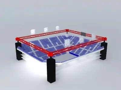 Tennis stadim 3D model