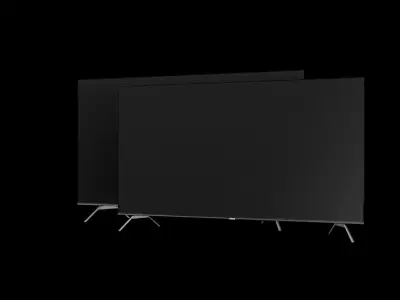 65 55 QLED 4K UHD 3D model