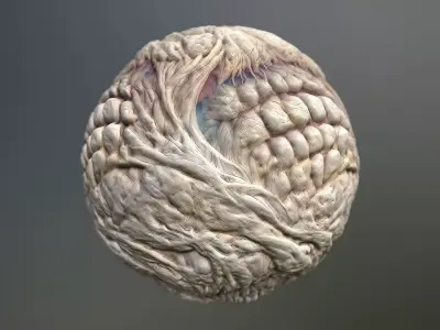 Material Skin Monster 29 Seamless PBR Texture Texture