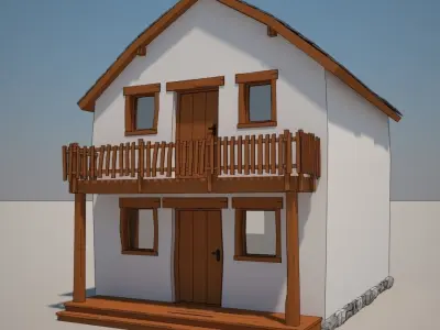 Caroon House 09 3D model