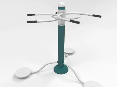 Collection Gym Outdoor 2 3D Model Pack