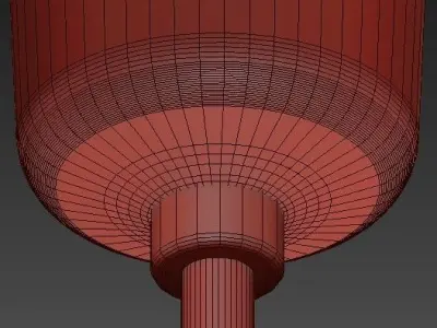 Glamorous Delightful Glass Ball 3D model