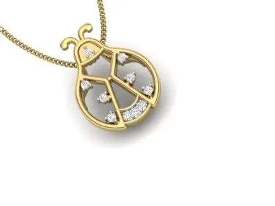 wedding engagement women pendant 3dm render detail  3D print model