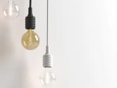 Hanging Lamp LOFT HOUSE P-65 3D model