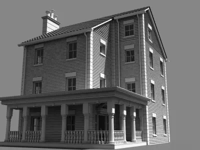 Mansion 03 3D model