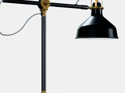 RANARP Work lamp 2 Low-poly 3D model