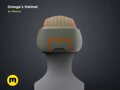 Omega Helmet - Bad Batch 3D print model
