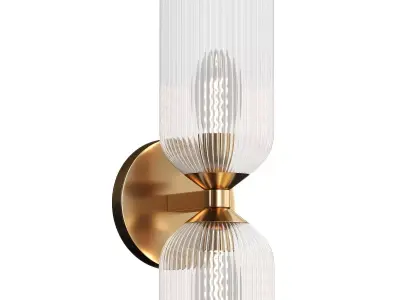 Nelly 12-in Wall Vanity Light 3D model