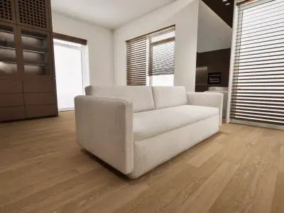 Unfolding sofa COLIN 3D model