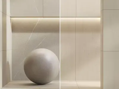 Caesar Set 39 - Porcelain Tiles BUNDLE - 2 types - 3k Texture