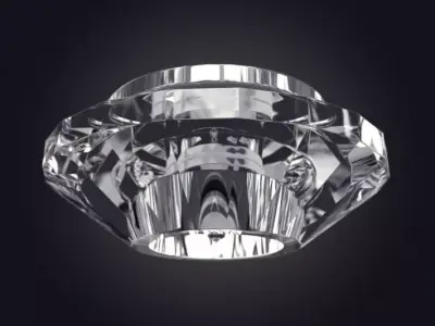 Metal Ceiling Lamp 3D model