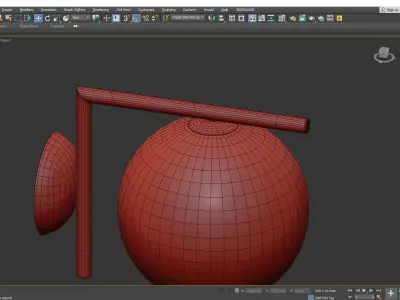 IC Wall Low-poly 3D model