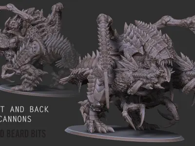 Xenoteras Crusher 3D print model