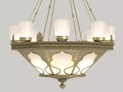 amp Pendant oriental 2021-09 3D model