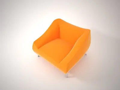 06 CARMEL CHAIR 3D model