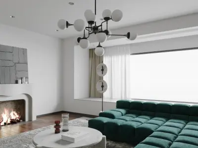  Minimalist style 3D model 3D model