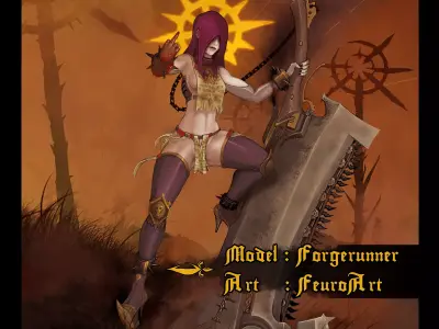 Remorseful nuns 3D print model