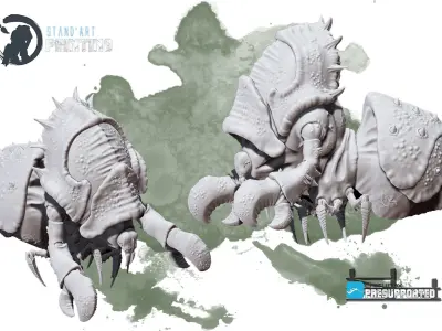 Behemoth two miniatures 3D model