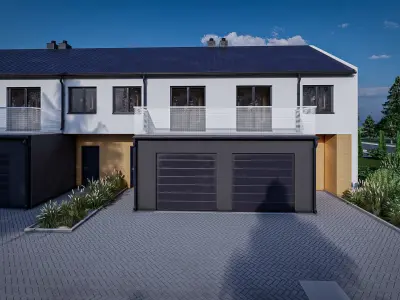 SceneExterior house 1 3D model Free 3D model