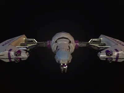 SpaceShip Star Fighter 3D model