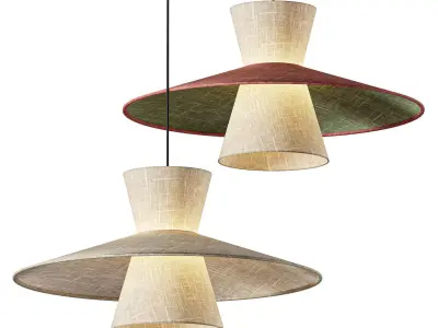 Freya Fly Pendant Light 3D model