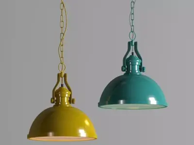 Hanging lamp 4 in 1 - LOFT HOUSE P-194 P-195 P-196 P-197 3D model