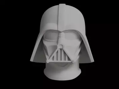 Darth Vader Helmet Sci-Fi Prop 3D Model 3D print model