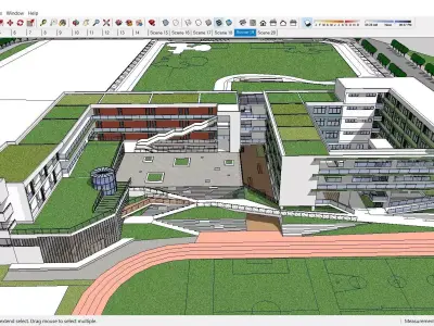 Sketchup School and University 137 3D model