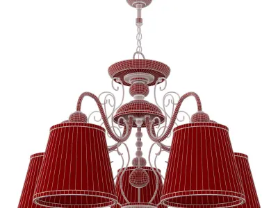  Pendant chandelier Driana 3D model