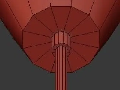 Untitled flower pendant light hanging 3D model