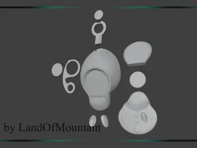 Doctor Who - Fifteenth Sonic Screwdriver 3D print model