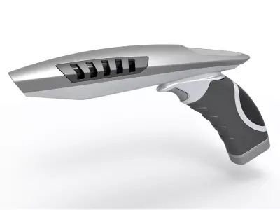 Starfleet Shark Phaser from Star Trek Discovery Season 3 3D print model