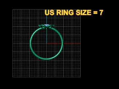 Flower Ring  design  3D print model
