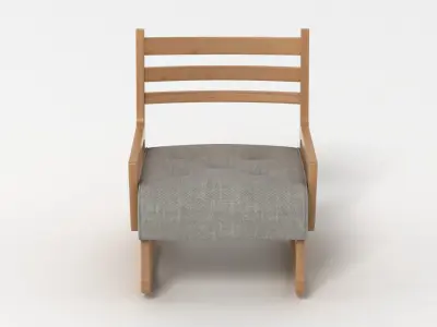 Oliver Armchair 3D model