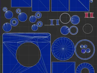 Dryer washing machine 3D model