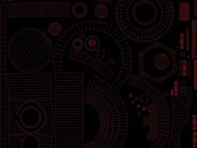 Fire Hydrant  Low-poly 3D model