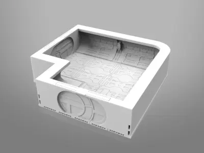 Endar Spire OpenLOCK Compatible Terrain 3D print model