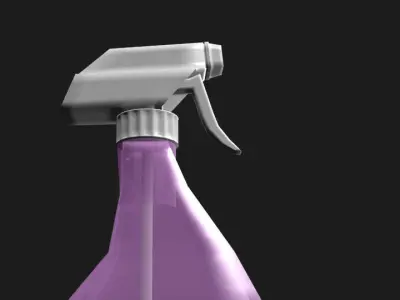Bottle Spray V 1 3D model
