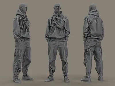 Young And Promising 3D model