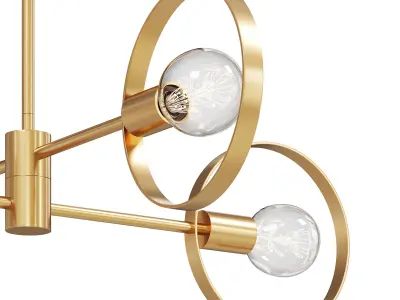 Desi Chandelier by lightology 3D model