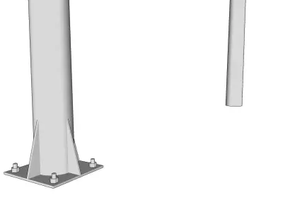 Light Pole - Lamp Post 18 3D model