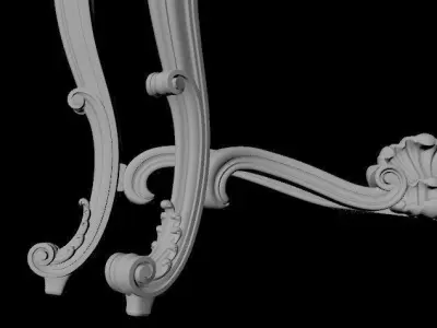  TOILET TABLE 3D model