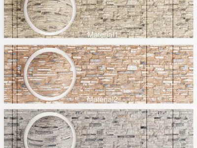Stacked Stone Wall Texture