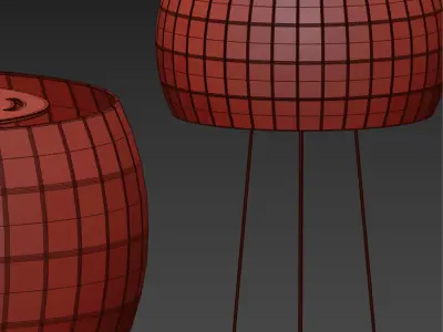Carpyen Isamu Floor Lamp 3D model